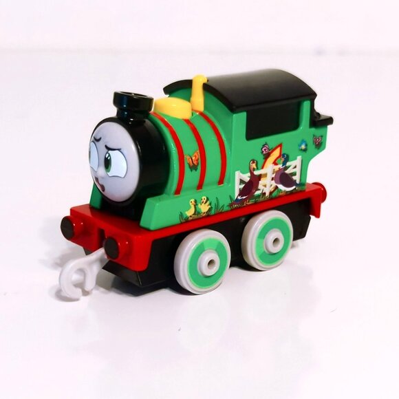 Thomas & Friends Around the Farm Engine Duck Percy Die Cast Metal Train 2022 - Picture 2 of 4